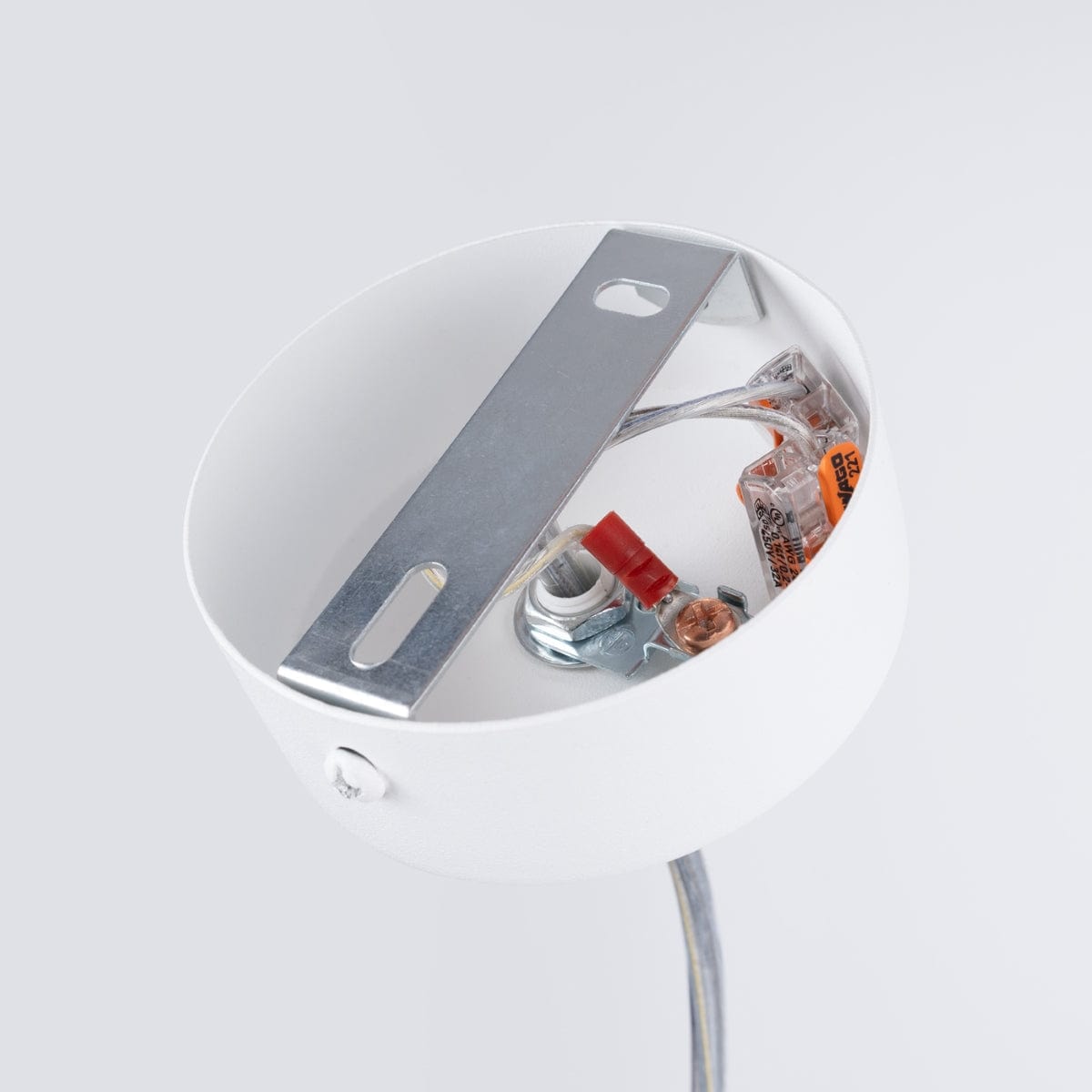 Sollux Lighting FARGE White LED Pendant Lamp -Modern Geometric Design