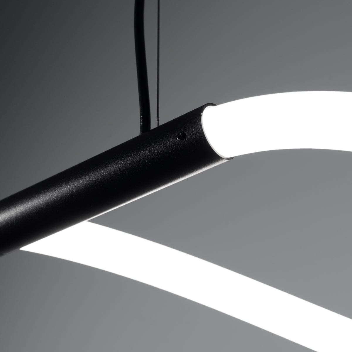 Sollux Lighting GALASKE 148 Black LED Pendant Lamp - 2700K-6500K Adjustable Light - Modern Minimalist Design - Energy-Efficient & Eye-Friendly