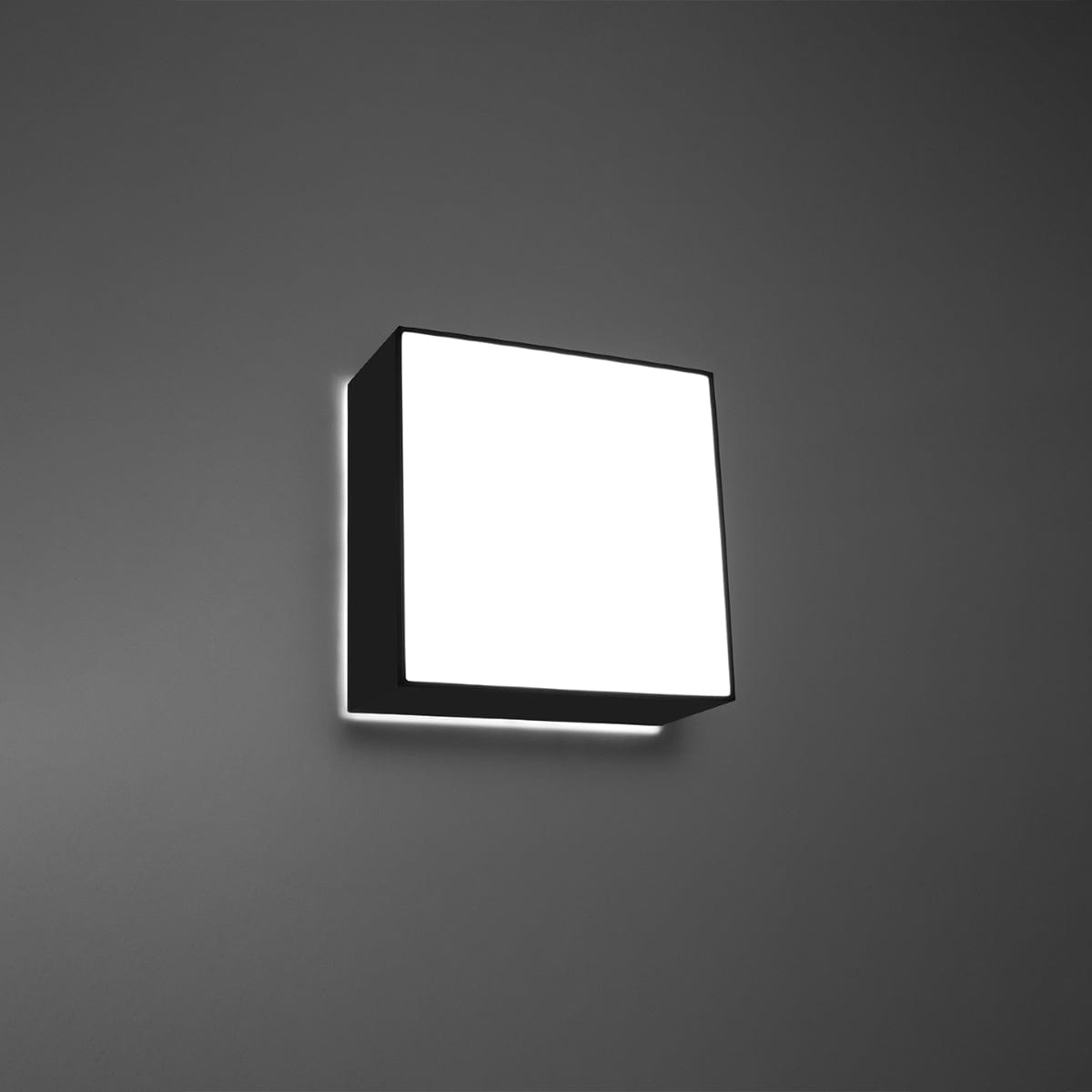 Sollux Lighting Horus Modern Ceiling Lamp - Black PVC - 1x E27 LED Compatible