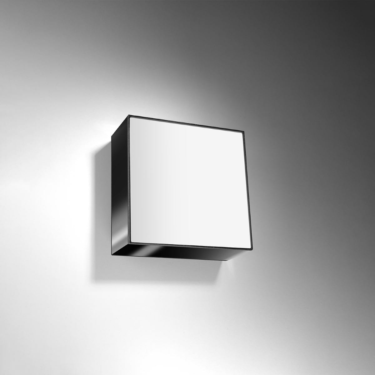 Sollux Lighting Horus Modern Ceiling Lamp - Black PVC - 1x E27 LED Compatible