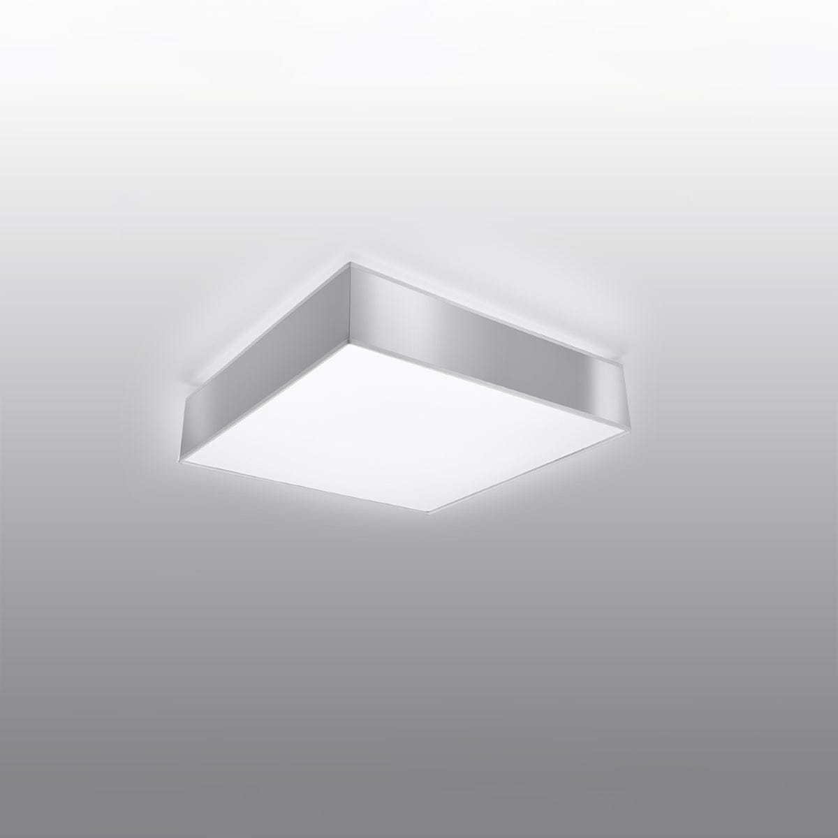 Sollux Lighting Horus Modern Ceiling Lamp - Gray PVC - 1x E27 LED Compatible