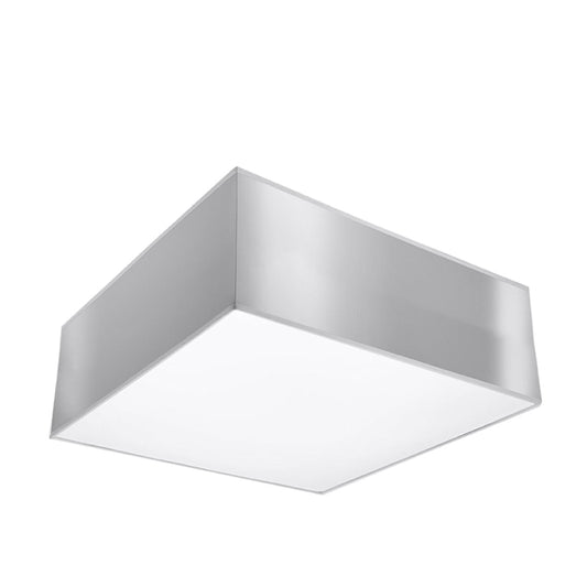 Sollux Lighting Horus Modern Ceiling Lamp - Gray PVC - 1x E27 LED Compatible