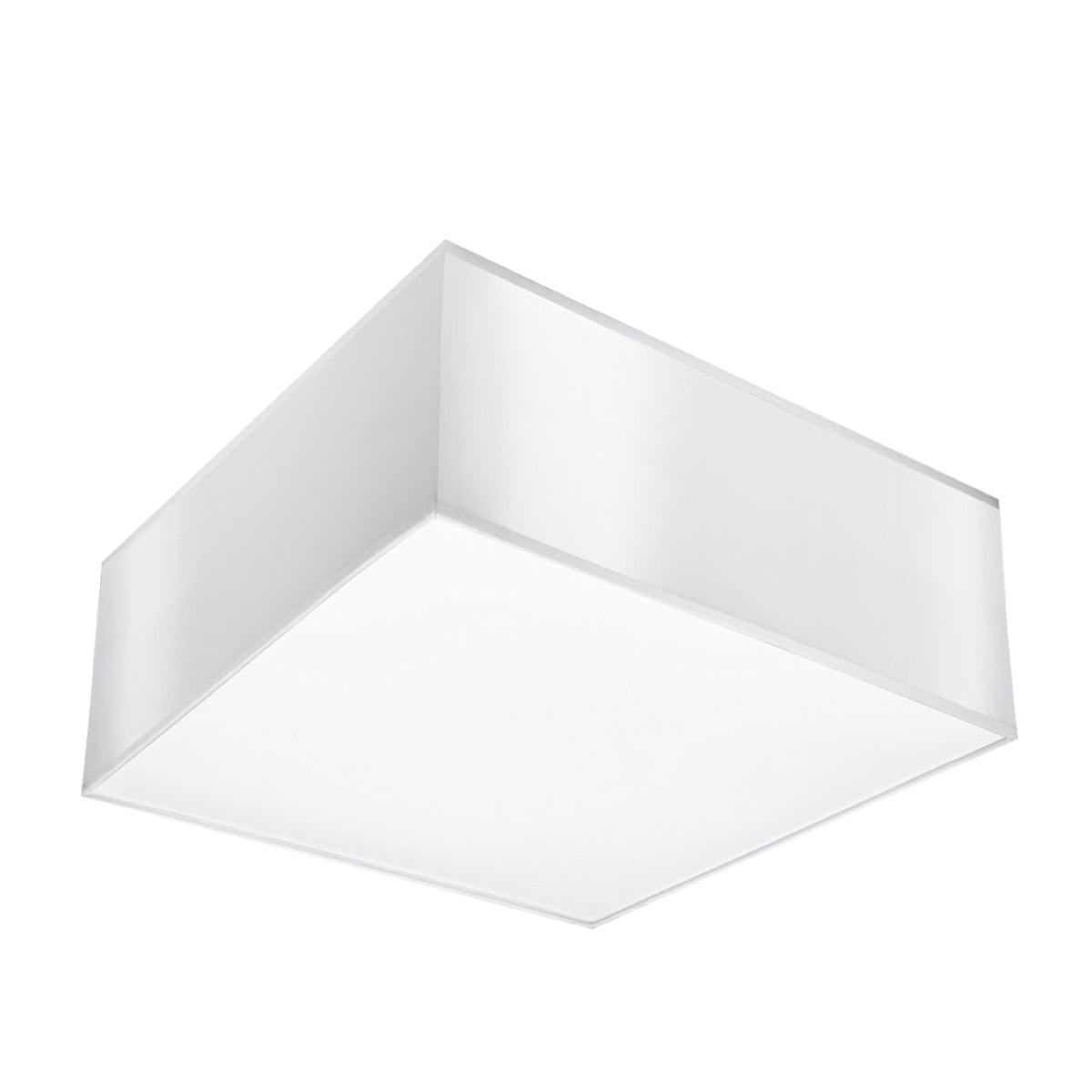 Sollux Lighting Horus Modern Ceiling Lamp - White PVC - 1x E27 LED Compatible