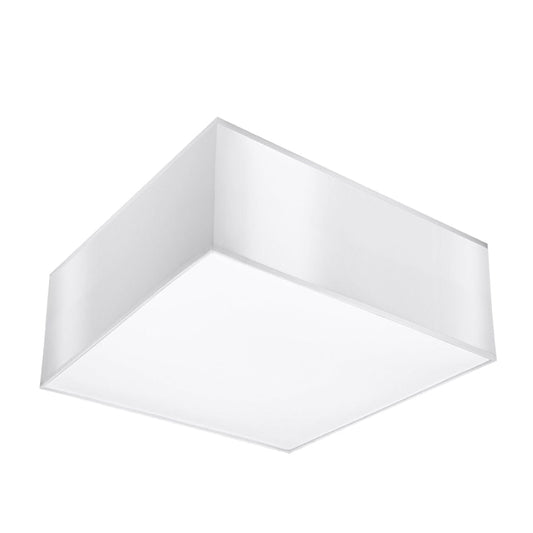 Sollux Lighting Horus Modern Ceiling Lamp - White PVC - 1x E27 LED Compatible