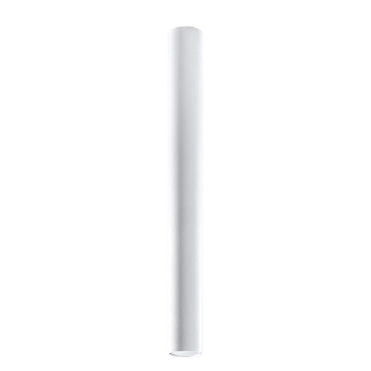 Sollux Lighting LAGOS 60 White Ceiling Lamp - Modern Minimalist Design - Durable Steel - Easy Installation - GU10 Bulb Compatible