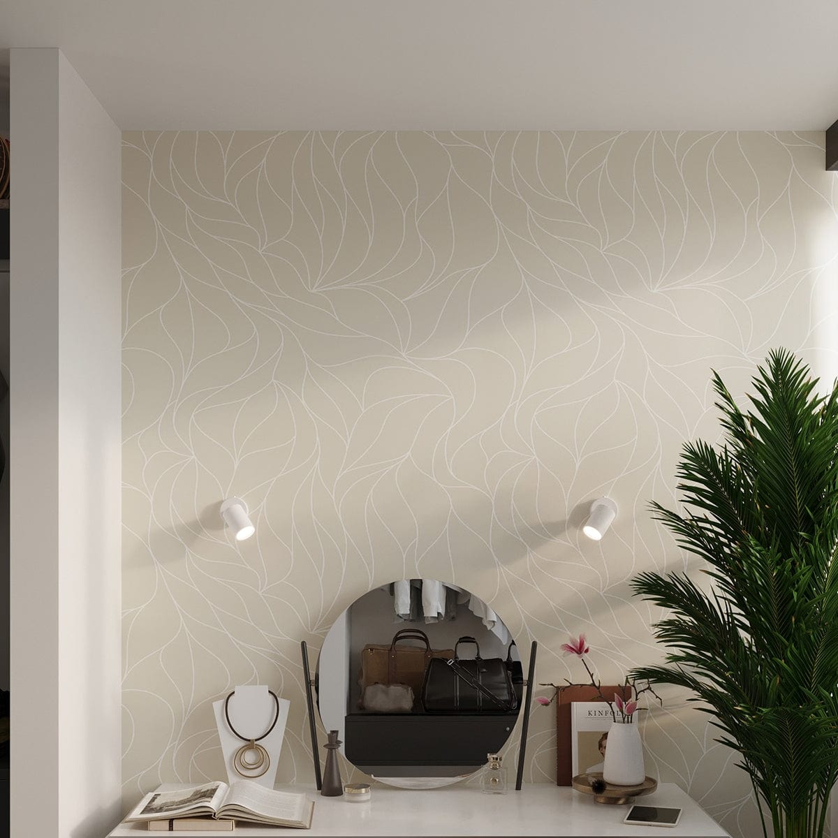 Sollux Lighting LEMMI 2 White Ceiling Lamp - Minimalist LED Lighting - High CRI - Adjustable Arms - Energy-Efficient - 5-Year Warranty - Modern Interior Light