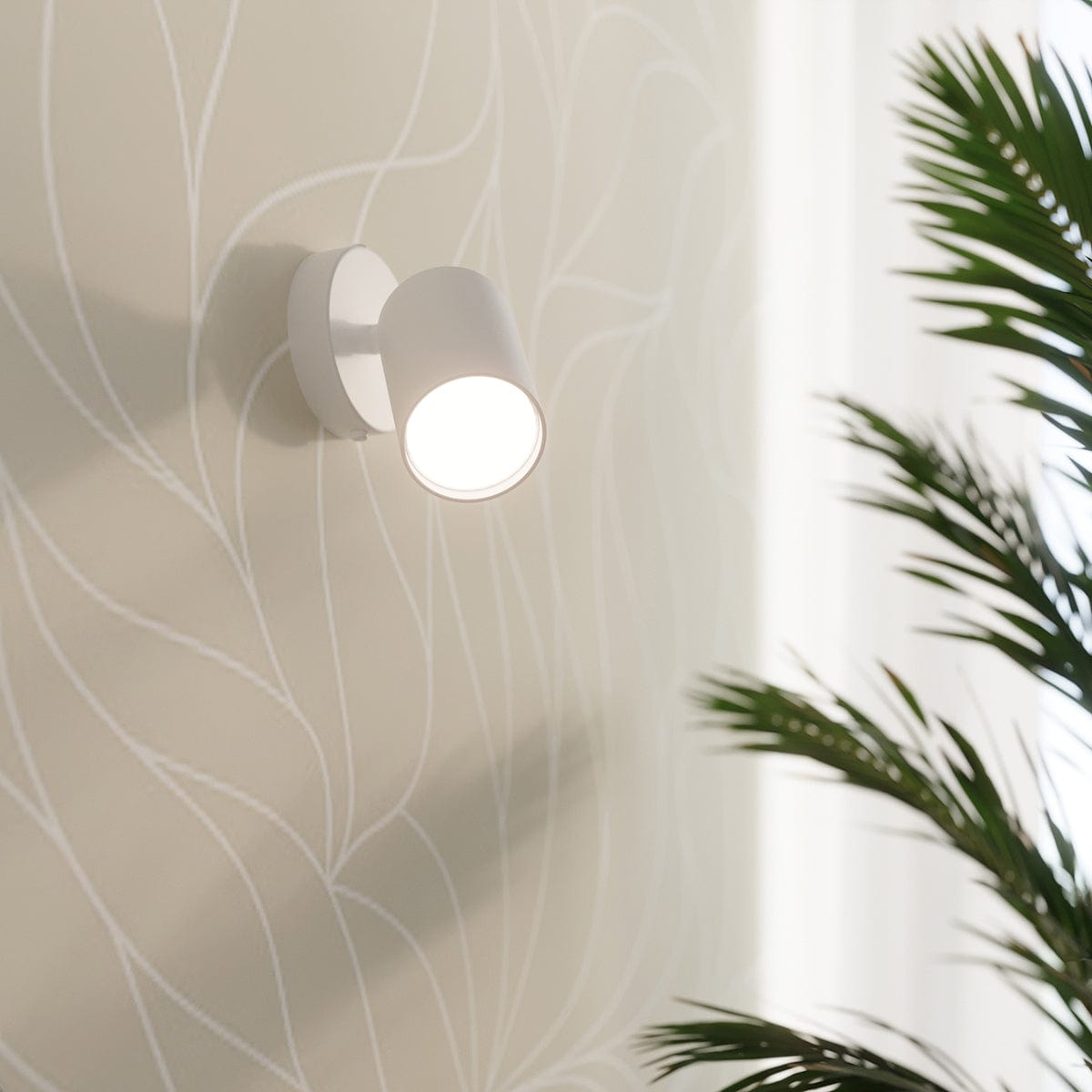 Sollux Lighting LEMMI Ceiling Lamp 3 White - Minimalistic Design - LED Module - Adjustable Lighting - 5-Year Warranty - High-Quality Metal