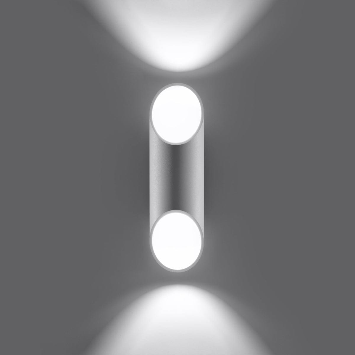 Sollux Lighting Penne White Aluminum Wall Lamp - Minimalist G9 LED Light - 10x12x30 cm