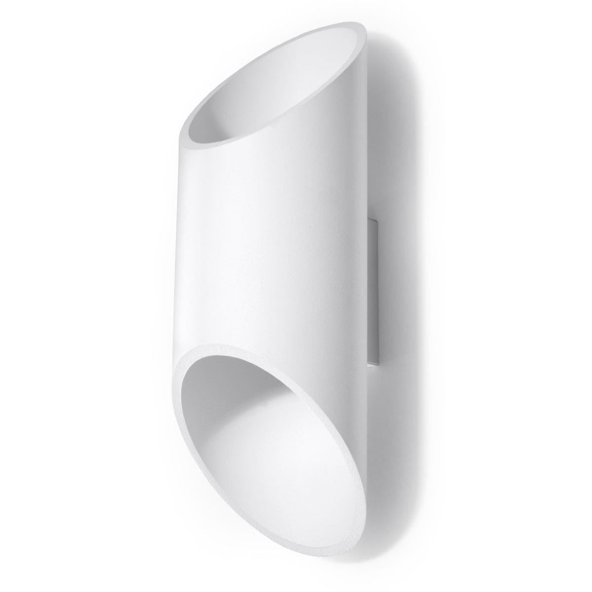 Sollux Lighting Penne White Aluminum Wall Lamp - Minimalist G9 LED Light - 10x12x30 cm