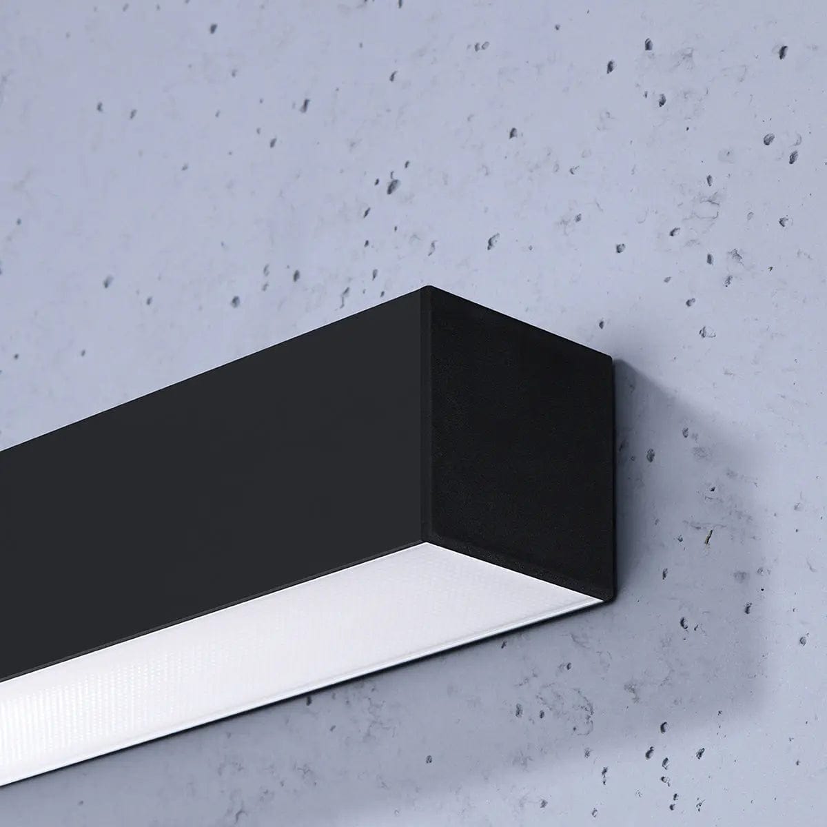Sollux Lighting PINNE 200 Black Wall Lamp - Minimalist Modern Design - High CRI LED for Vibrant Colors - Flicker-Free & Eye-Friendly - Energy Efficient with 5-Year Warranty