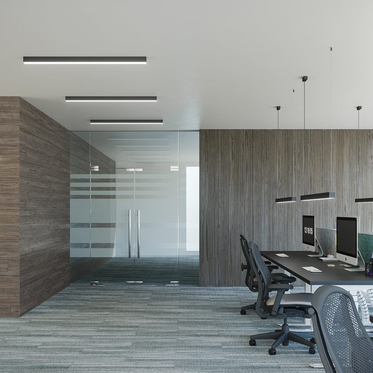 Sollux Lighting PINNE 200 Grey Wall Lamp - Minimalist Design - High CRI LED for Vibrant Colors - Flicker-Free & Eye-Friendly - Energy Efficient with 5-Year Warranty