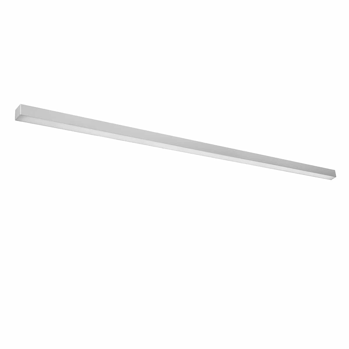 Sollux Lighting PINNE 200 Grey Wall Lamp - Minimalist Design - High CRI LED for Vibrant Colors - Flicker-Free & Eye-Friendly - Energy Efficient with 5-Year Warranty