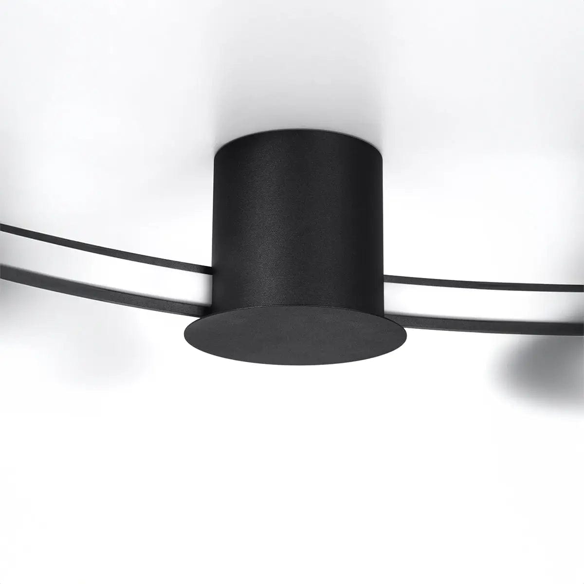 Sollux Lighting Rio 78 White LED Ceiling Lamp - 3000K Warm Light - Modern Circular Design - CRI 90+ - Flicker-Free & Energy Efficient - Sleek & Versatile Elegance