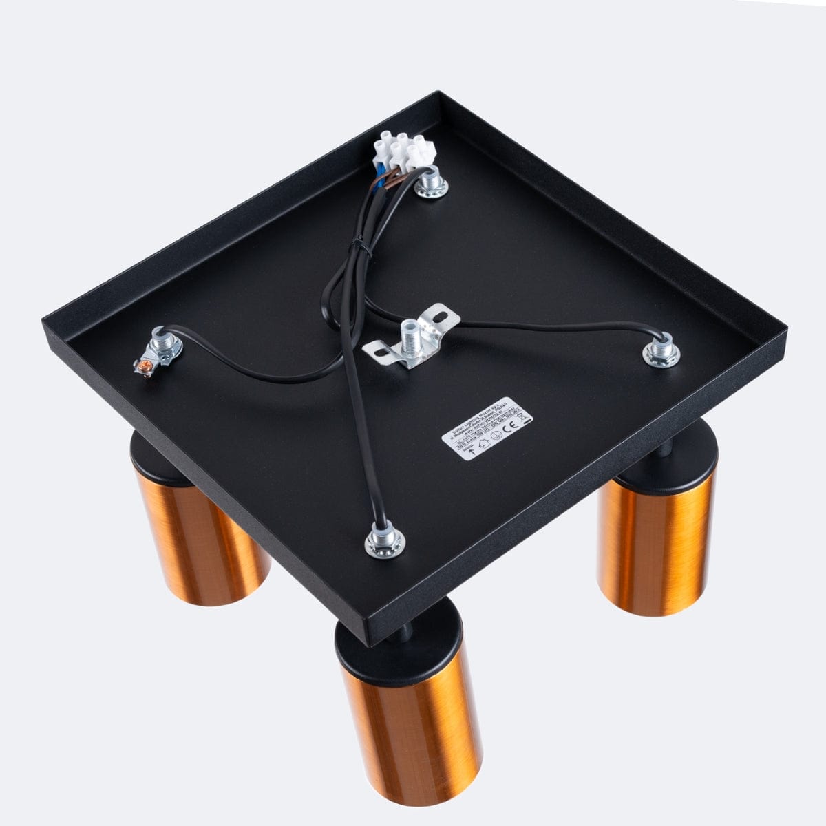 Sollux Lighting WINX 4 Black/Copper Ceiling Lamp