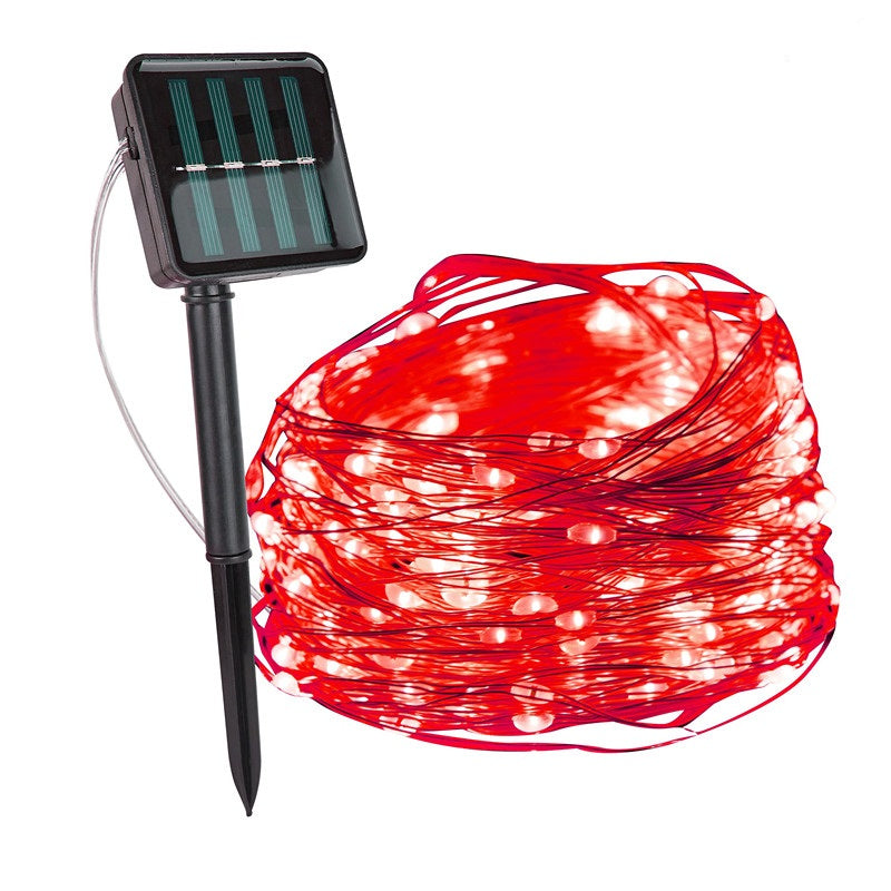 Solar String Fairy Lights - Waterproof LED Lights - Eco-Friendly Solar Powered - Multiple Lengths & Colors - Ideal for Gardens, Patios, and Celebrations