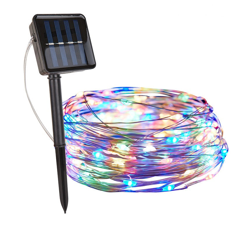 Solar String Fairy Lights - Waterproof LED Lights - Eco-Friendly Solar Powered - Multiple Lengths & Colors - Ideal for Gardens, Patios, and Celebrations