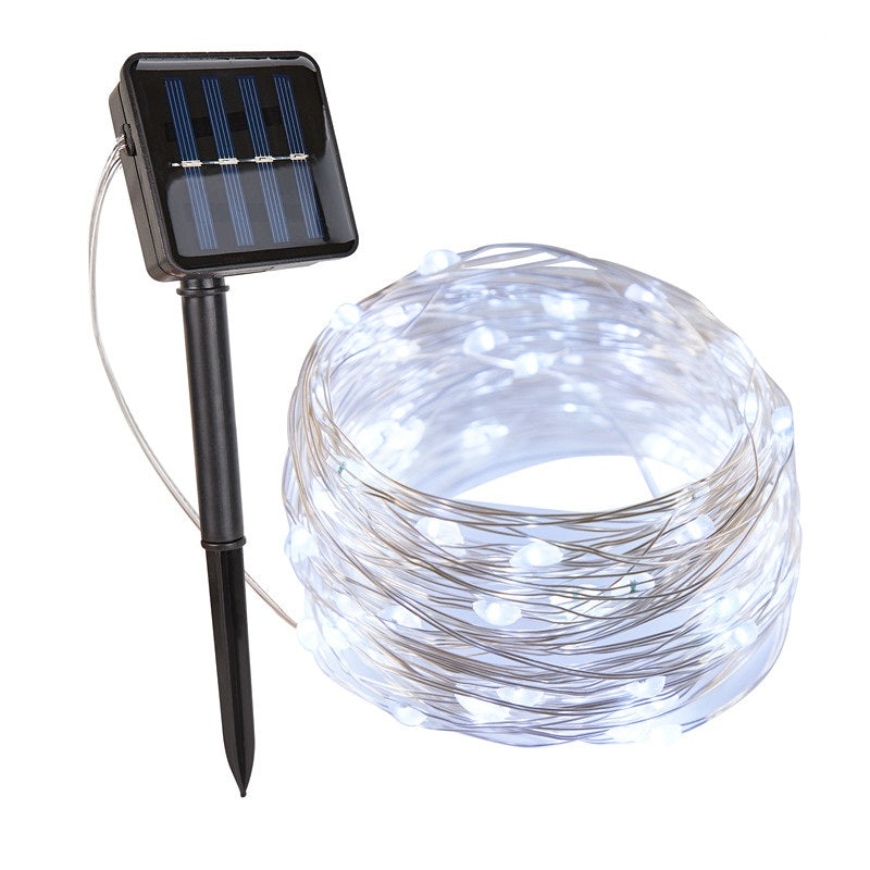 Solar String Fairy Lights - Waterproof LED Lights - Eco-Friendly Solar Powered - Multiple Lengths & Colors - Ideal for Gardens, Patios, and Celebrations