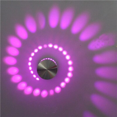 Spiral Light - Modern LED Wall & Ceiling Lamp with 7 Colors - Energy-Saving Aluminum Design for Stunning Atmosphere