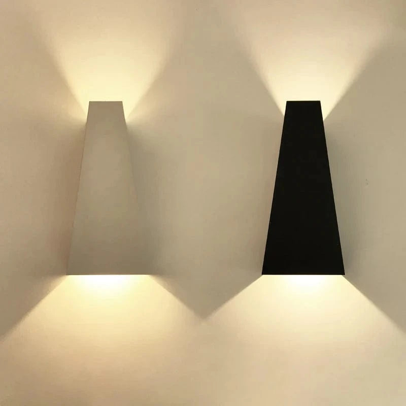 Verthara 10W Waterproof LED Wall Lamp Fixture with Dual Heads for Indoor and Outdoor Wall Lights