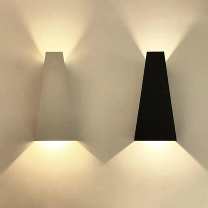 Verthara 10W Waterproof LED Wall Lamp Fixture with Dual Heads for Indoor and Outdoor Wall Lights
