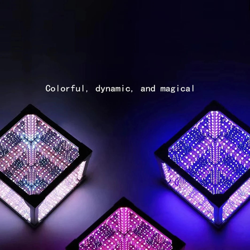 Verthara 3D Cube Abyss Desktop Atmosphere Light