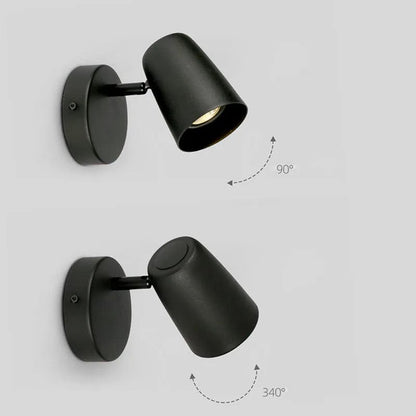 Verthara 5W LED Wall Light - Adjustable Mount - Folding Rotation - Warm/Cool White - Aluminium Body - Modern Design