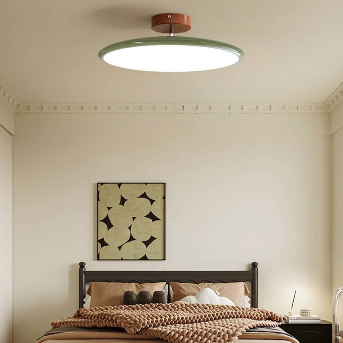 Verthara Adjustable LED Ceiling Lamp with Remote Dimming – Modern Nordic Ceiling Lights for Living Room and Bedroom, 40cm or 50cm