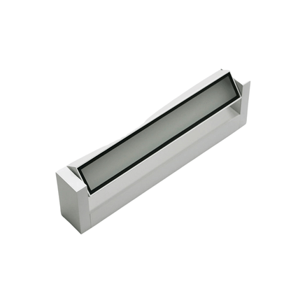 Verthara Adjustable Outdoor Wall Lamp, Waterproof Aluminum Exterior Lighting Fixture for Garden and Patio, Modern Outdoor Wall Lights Warm White / Square White body / L 235mm