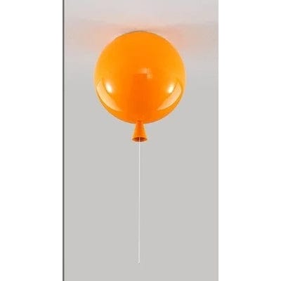 Verthara Colorful LED Ceiling Light Fixture for Kids' Rooms – Energy-Efficient Balloon Design, Eye-Safe Illumination Orange / Dia30cm