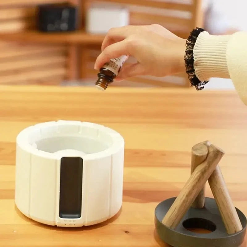 Verthara Cozy Campfire Design Bonfire Humidifie