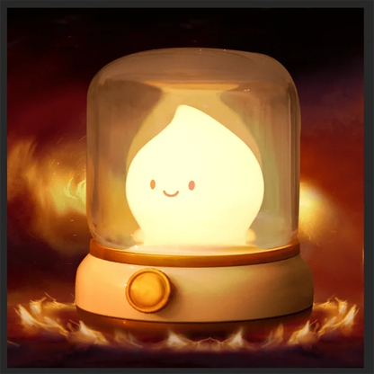 Verthara Cute Mini LED Night Light – Portable Cartoon Table Lamp for Bedroom and Home Decor, USB Rechargeable