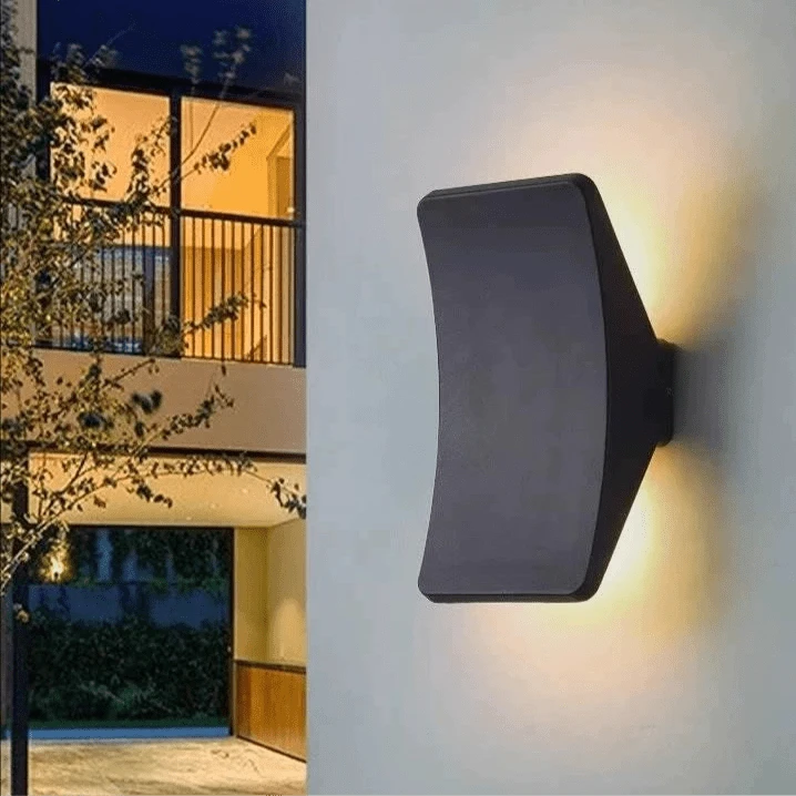 Verthara Dual Head Outdoor Wall Light - IP65 Waterproof LED Exterior Lantern for Garden and Patio Up and Down Lighting Cool White / B