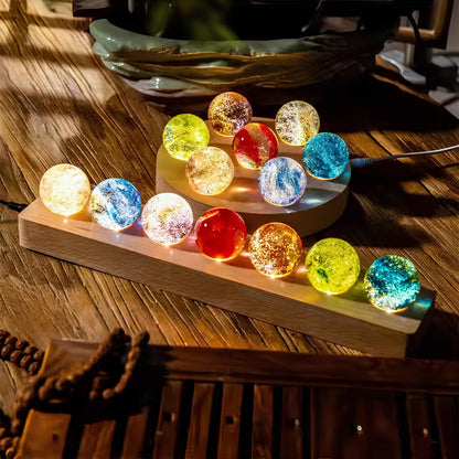 Verthara Galaxy Crystal Ball Lamp