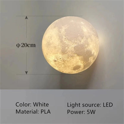 Verthara Half Circle Lunar Flush Mount Ceiling Light Fixture – Stylish LED Ceiling Light for Hallway, Bedroom, and Dining Room