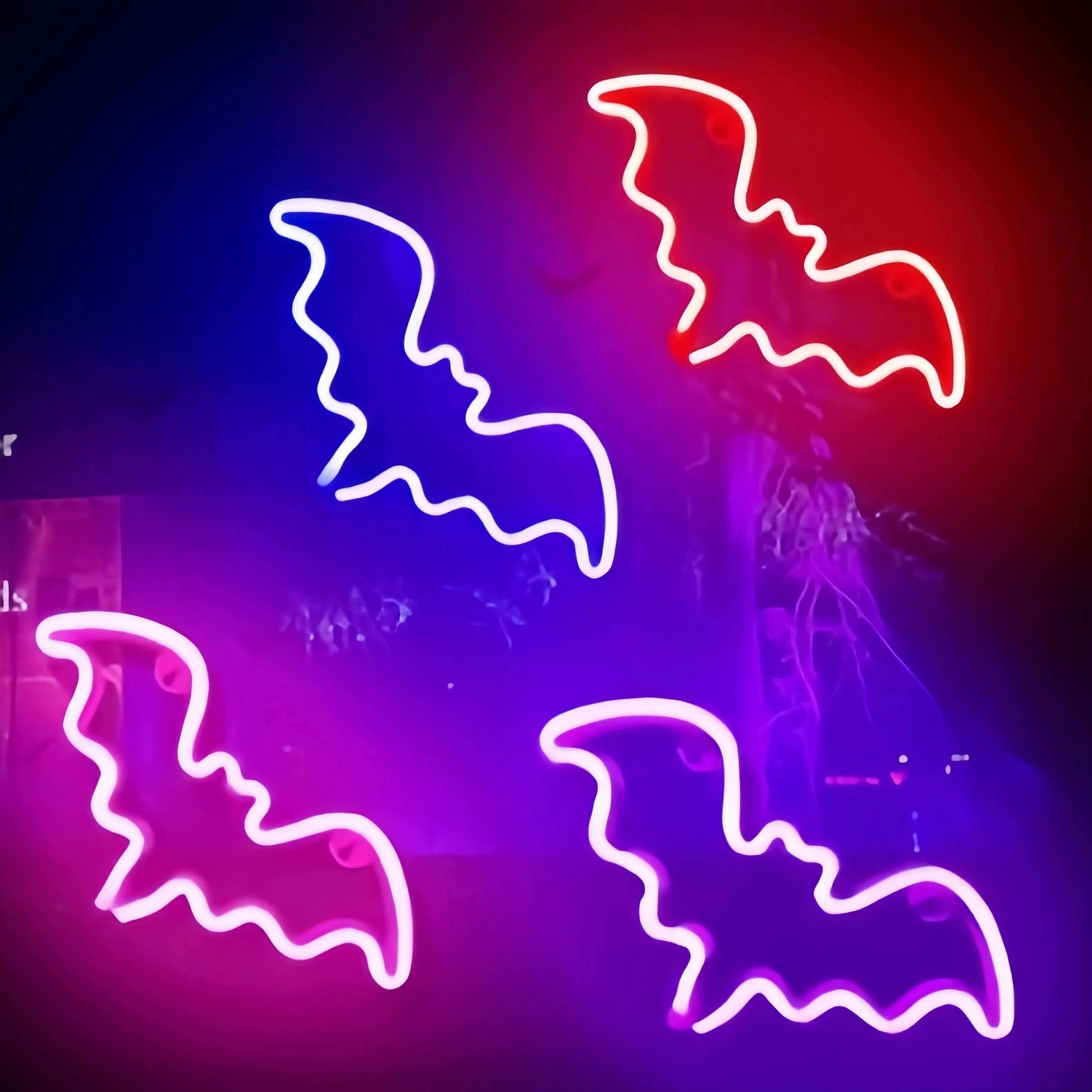 Verthara Halloween LED Neon Sign – Spooky USB or Battery Powered Decorative Night Light for Parties and Events