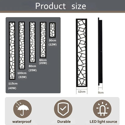 Verthara IP65 Waterproof Black Outdoor Wall Light – Durable Exterior Lantern for Gardens and Garages