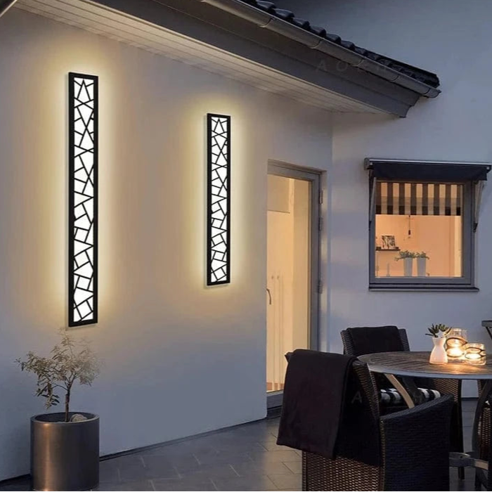 Verthara IP65 Waterproof Black Outdoor Wall Light – Durable Exterior Lantern for Gardens and Garages