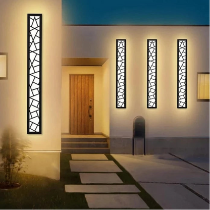 Verthara IP65 Waterproof Black Outdoor Wall Light – Durable Exterior Lantern for Gardens and Garages