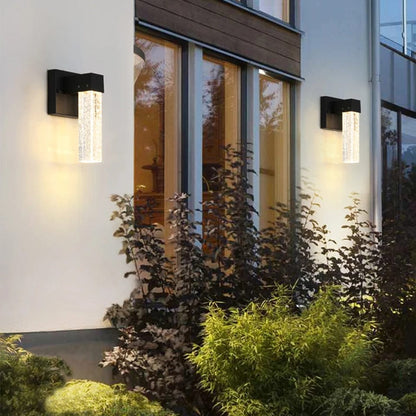 Verthara IP65 Waterproof Modern Outdoor Wall Light – Aluminum Exterior Wall Lantern for Garden and Balcony