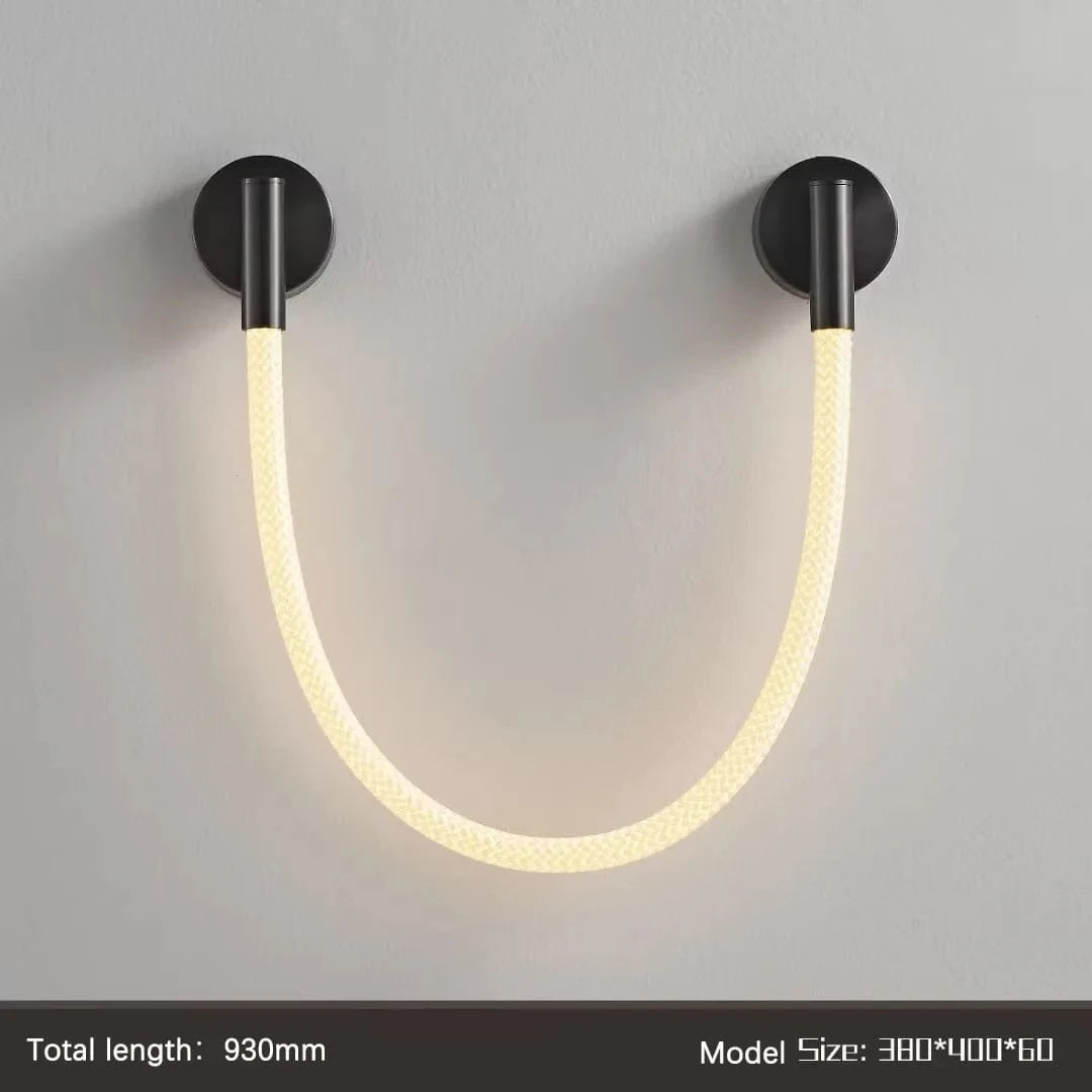 Verthara Italian Modern Minimalist Linear Pendant Light - Stainless Steel and Silicone Ceiling Fixture for Kitchen and Bar F / Cold White