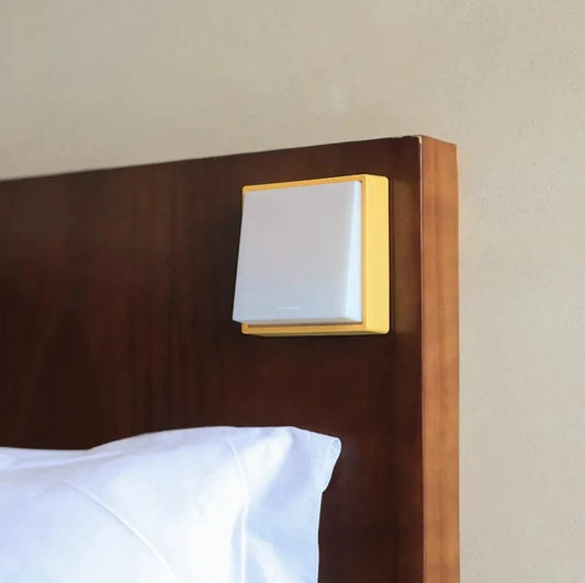 Verthara LED Bedside Table Lamp with Magnetic Attraction – Modern Nightstand Lamp for Bedroom, Warm White Glow, USB Rechargeable