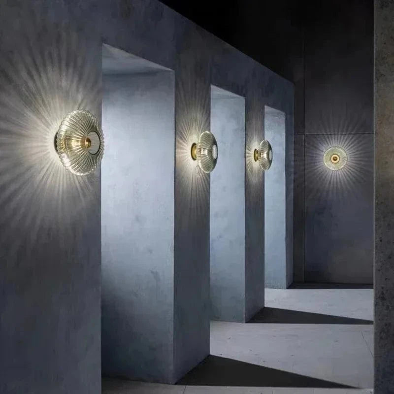 Verthara LED Glass Wall Sconce
