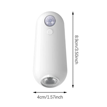 Verthara LED Motion Sensor Toilet Light with 8 Color Options – USB Rechargeable Commode Light for Nighttime Use