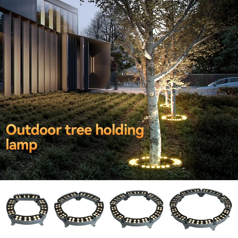 Verthara LED Outdoor Spotlight With Spike Mount – IP65 Rated - RGB - Aluminium - Garden Landscape Lighting - 12W - Durable and Weatherproof