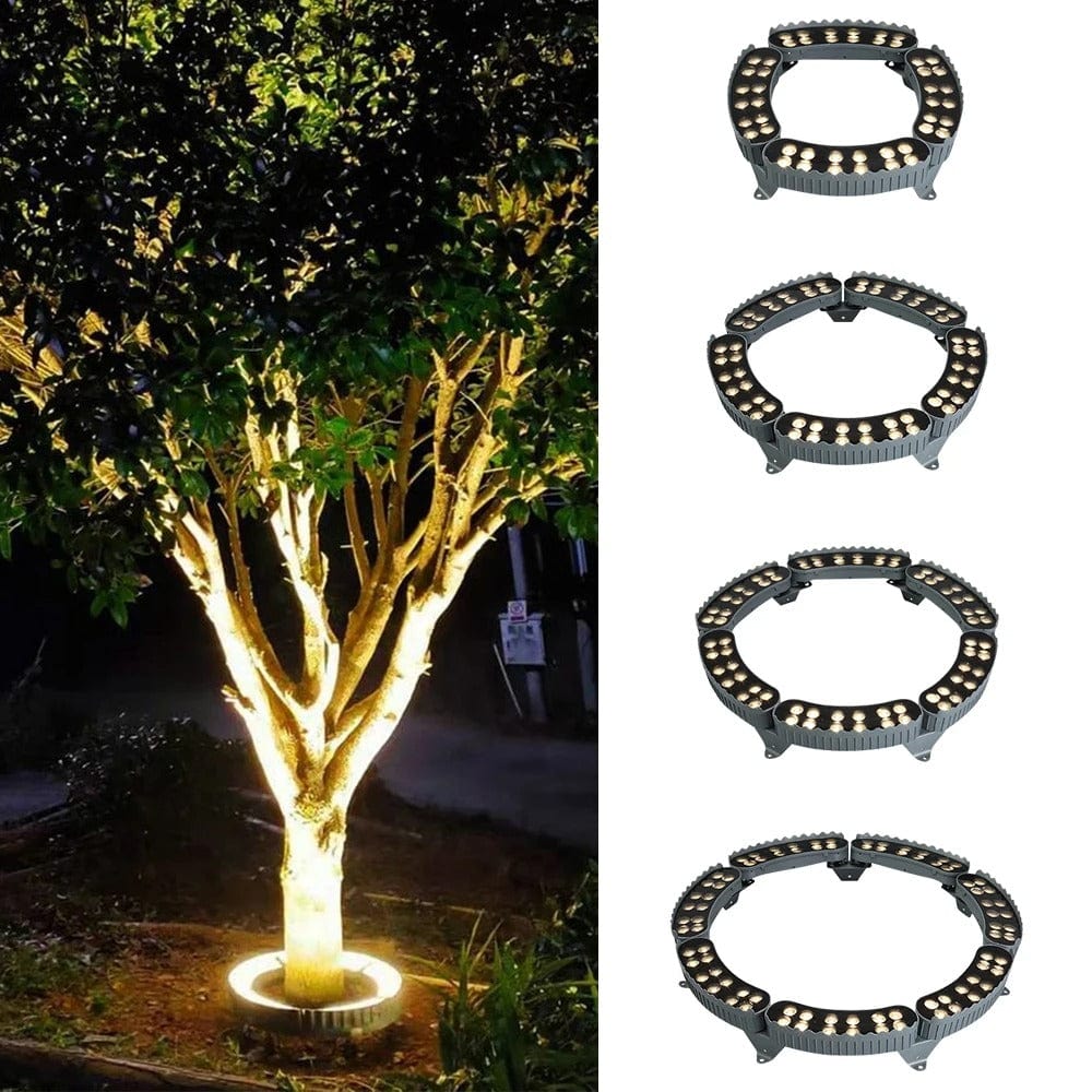 Verthara LED Outdoor Spotlight With Spike Mount – IP65 Rated - RGB - Aluminium - Garden Landscape Lighting - 12W - Durable and Weatherproof
