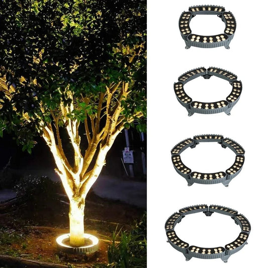 Verthara LED Outdoor Spotlight With Spike Mount – IP65 Rated - RGB - Aluminium - Garden Landscape Lighting - 12W - Durable and Weatherproof