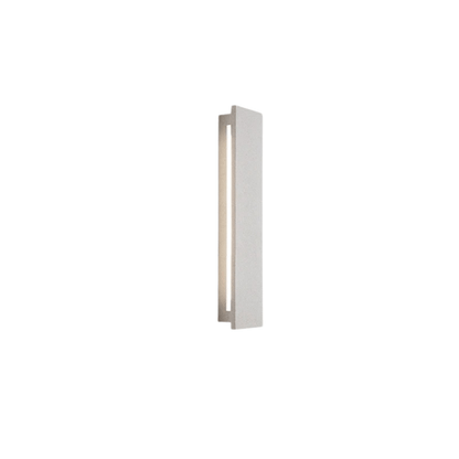 Verthara LED Outdoor Wall Sconce - Wall-Mounted - Waterproof - Adjustable Colour Temperature - Cement and Acrylic - Ideal for Garden and Porch Lighting warm white / white