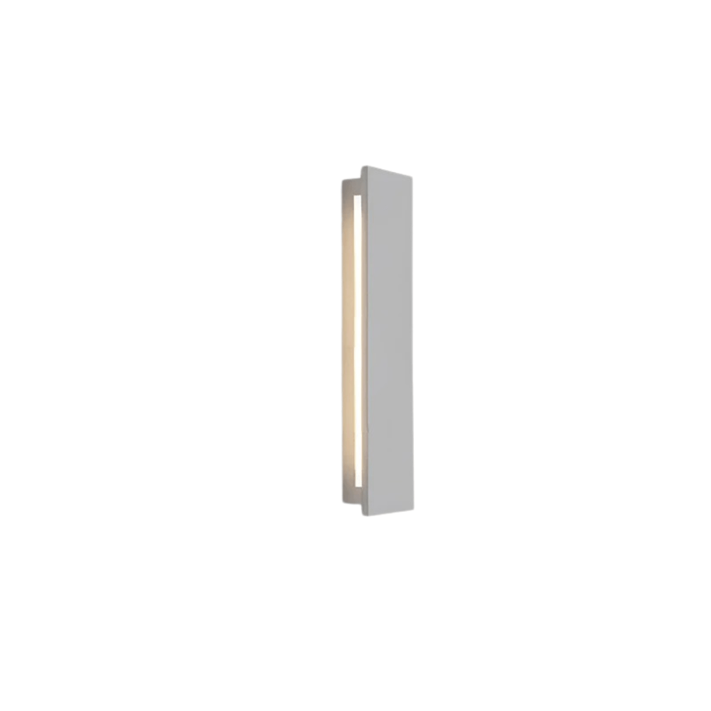 Verthara LED Outdoor Wall Sconce - Wall-Mounted - Waterproof - Adjustable Colour Temperature - Cement and Acrylic - Ideal for Garden and Porch Lighting warm white / grey