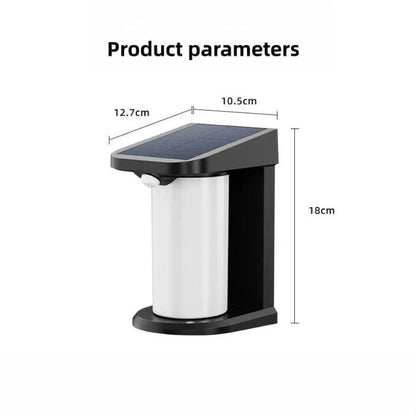 Verthara LED Solar Motion Sensor Garden Lamp – IP65 Waterproof Outdoor Wall Light for Pathways and Fences