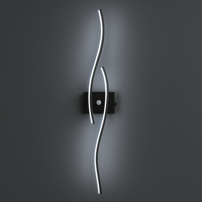 Verthara LED Wall Light PIR Motion Sensor Sensor Black 80cm / Neutral light